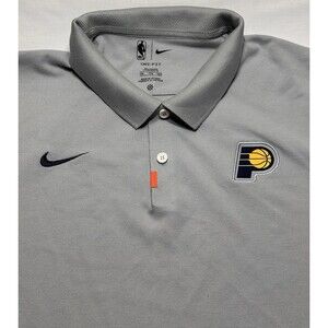 Indiana Pacers Nike Polo Dri FIT Shirt NBA 2XLT XXLT Basketball *READ Blemish
